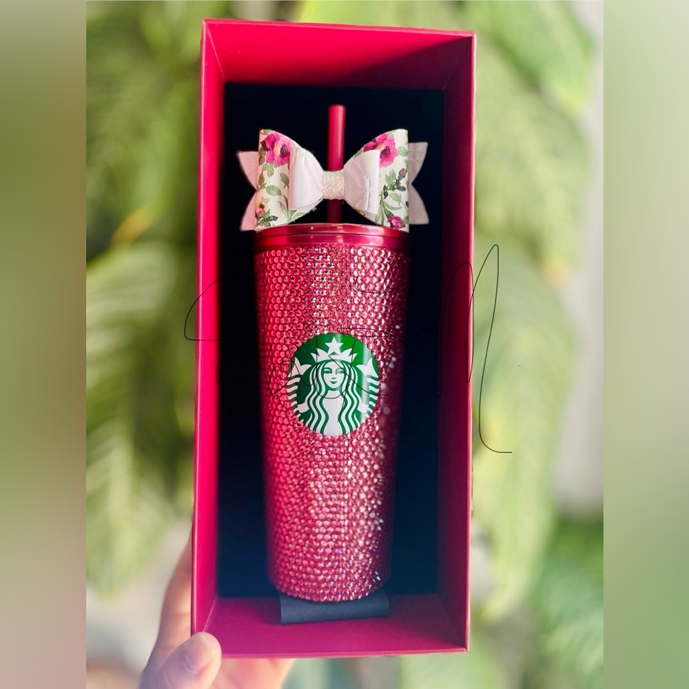 🌹Thailand 🩷 Online exclusive Limited edition Starbucks Royal Pink rhinestone cup
